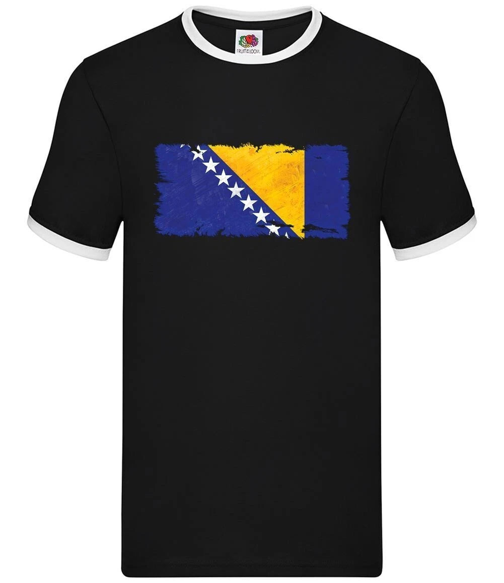 Bosnia And Herzegovina Grunge Flag Style - Men Ringtone - Bosnian Love Live