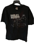 Vintage 3D Davidson Trendy Harley Graphic Custom Unisex T-Shirt Size Large