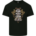 Funny Viking Wife Quote Wedding Anniversary Mens Light Cotton T-Shirt