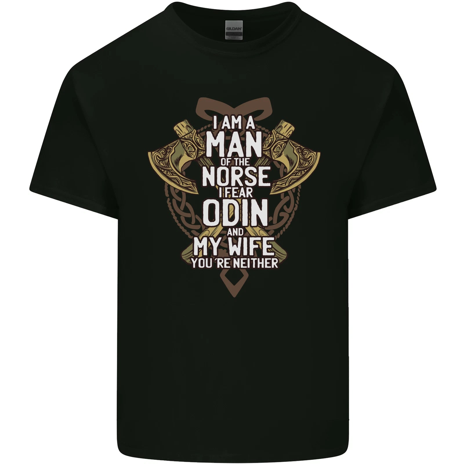 Funny Viking Wife Quote Wedding Anniversary Mens Light Cotton T-Shirt