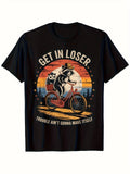 Men's Retro Raccoon & Possum Graphic T-Shirt  Image 1 of 4