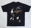 Hanes Men's Michael Jackson King of Pop T-Shirt Vintage Rare Retro Graphic Tee