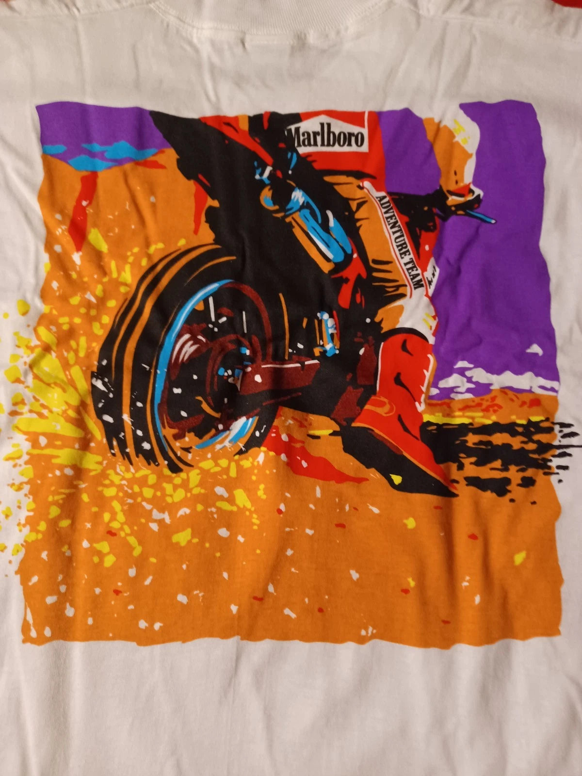 Vintage 90s Marlboro Adventure Team Promo T-Shirt XL Size Original Packaging