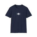 Minimal Supernova Starburst T-Shirt | Simple Celestial Graphic