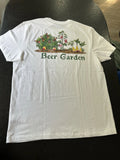 J.Crew Beer Garden Shirt Mens XL White Graphic Tee