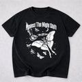 Vintage Bat Conservation T-Shirt Protect The Night Shift Goth Moth Nature Tee
