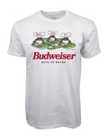 BUDWEISER BUD WEIS ER FROG UNISEX ADULT GRAPHIC T SHIRT