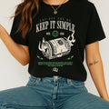 Keep it Simple NYC-US Graphic Tee, Comfort Colors T Shirt, Unisex Streetwear Tee