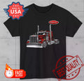 Peterbilt Truck T-Shirt - Trucker Fan Gift - Unisex Cotton Tee Image 1 of 3