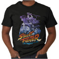 Street Fighter 90s Capcom Video Gamer Womens or Mens Crewneck T Shirt Tee