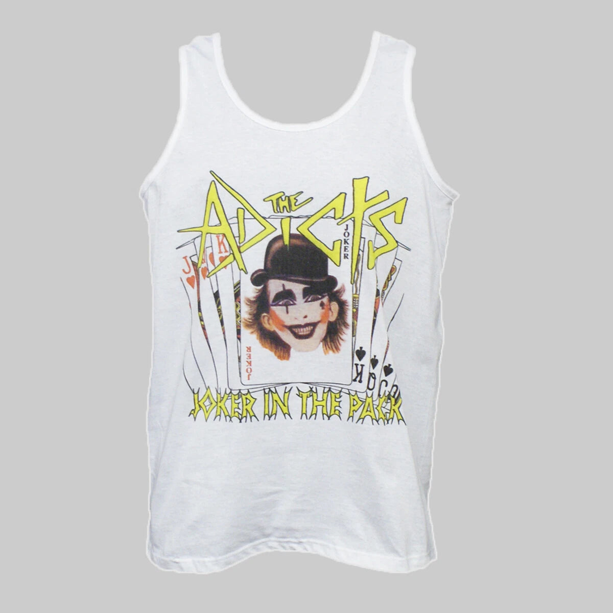The Adicts Punk Rock T-shirt Sleeveless Unisex Vest Top S-2XL