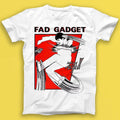 Fad Gadget Fireside Favourites New Wave Punk Music Gift Tee Tshirt 2076