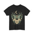 Goblincore Moth and Butterfly Moon Phases Flowers Women Men T-Shirt