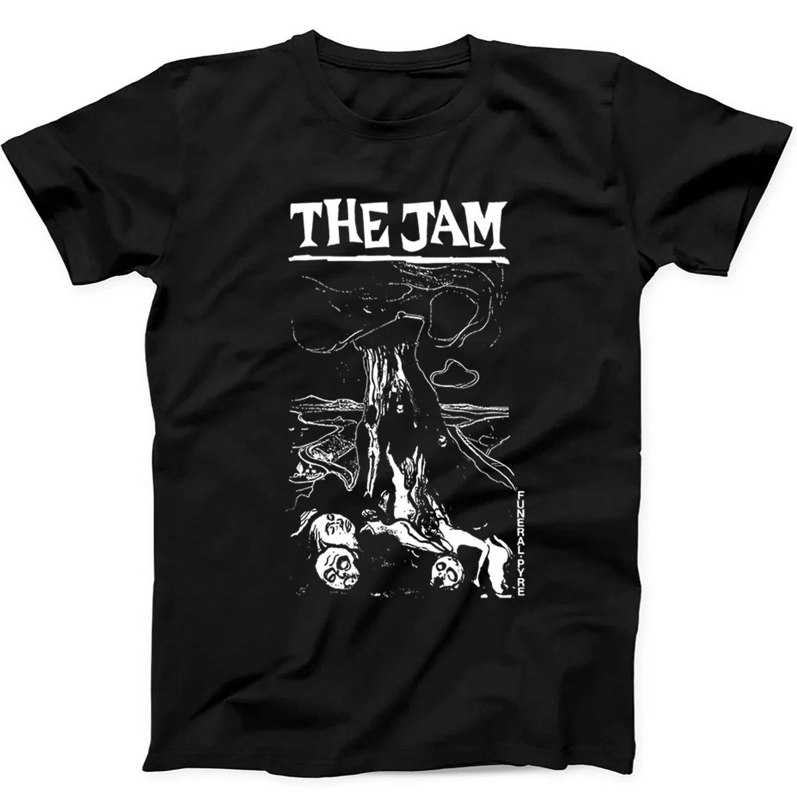 The Jam Funeral Pyre Punk Rock Music  T Shirt Sweatshirt Hoodie 609