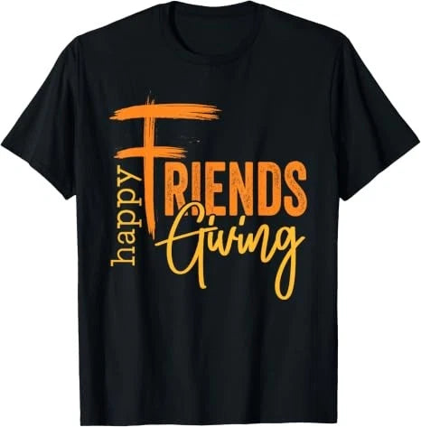 Happy Friendsgiving Squad Funny Thanksgiving T-Shirt