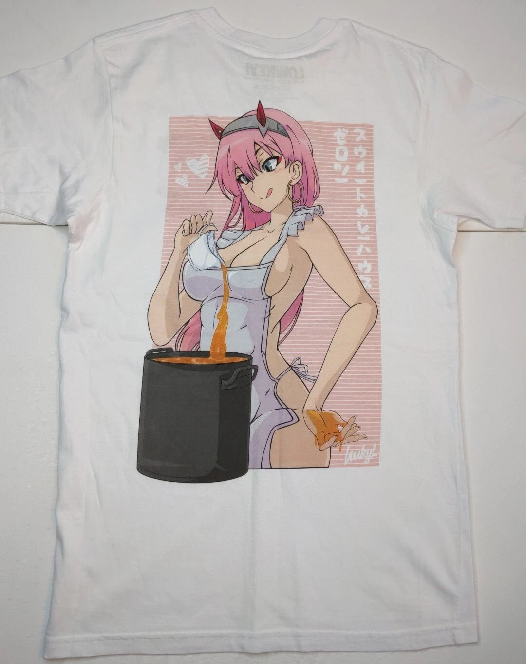 NWOT Lowkey Geeks Anime double sided graphic T-Shirt Size men's small Z1