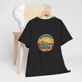 Retro Desert Sunset Van Life T-Shirt, Stay Curious Stay Lost Adventure Tee Image 1 of 3