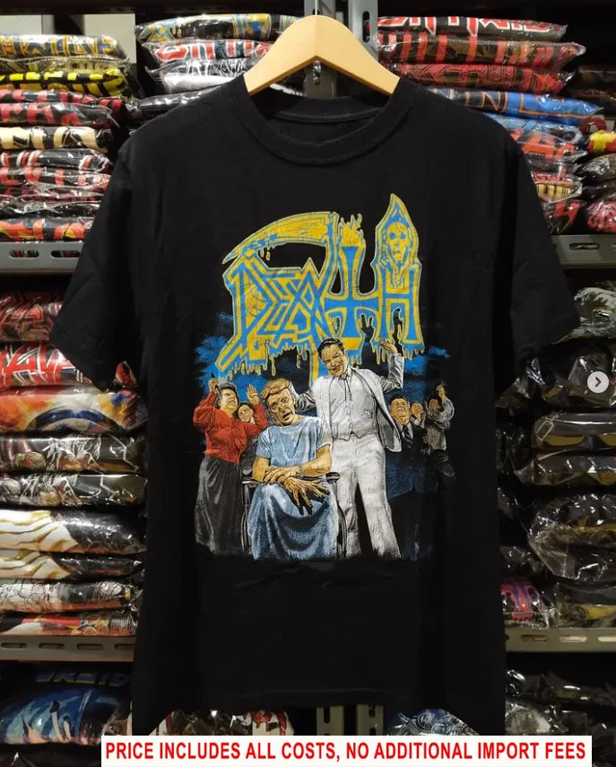 DEATH SPIRITUAL HEALING Unisex T-Shirt Cotton Full Size GE369