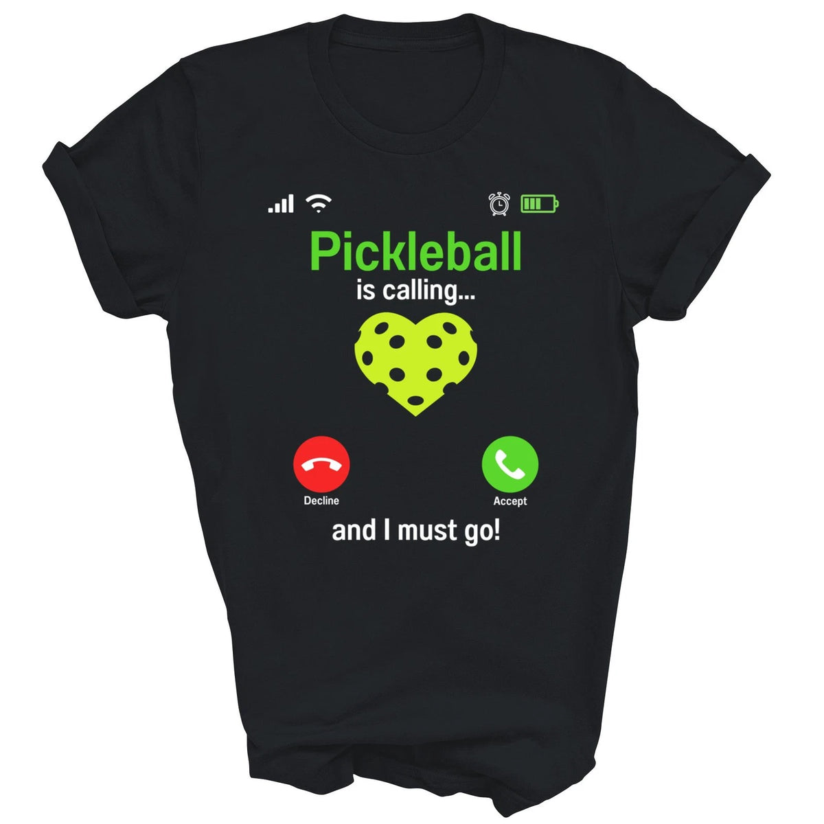 PickleBall Is Calling Team Player Funny Pickleball Unisex Shirt Gift Image 1 of 3