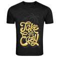 Take It Cool Beach Vacation Typography Graphic T-Shirt