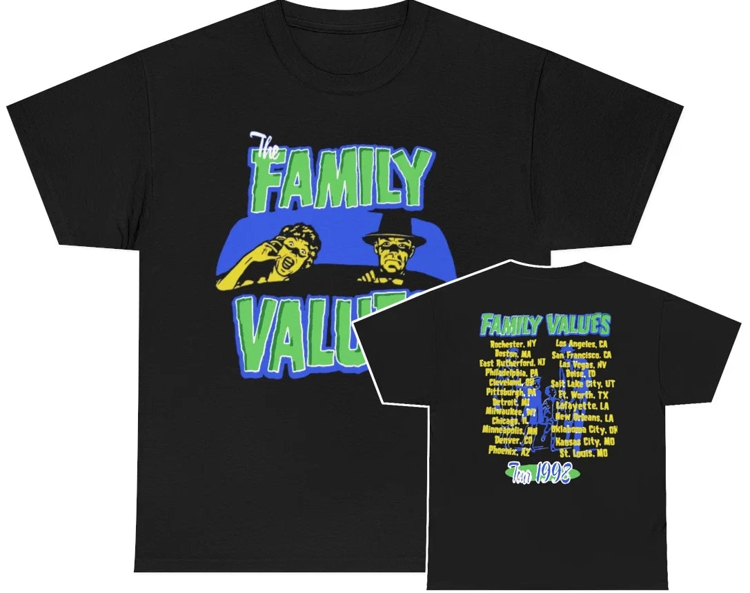 Family Values Tour 1998 Tour Dates Shirt