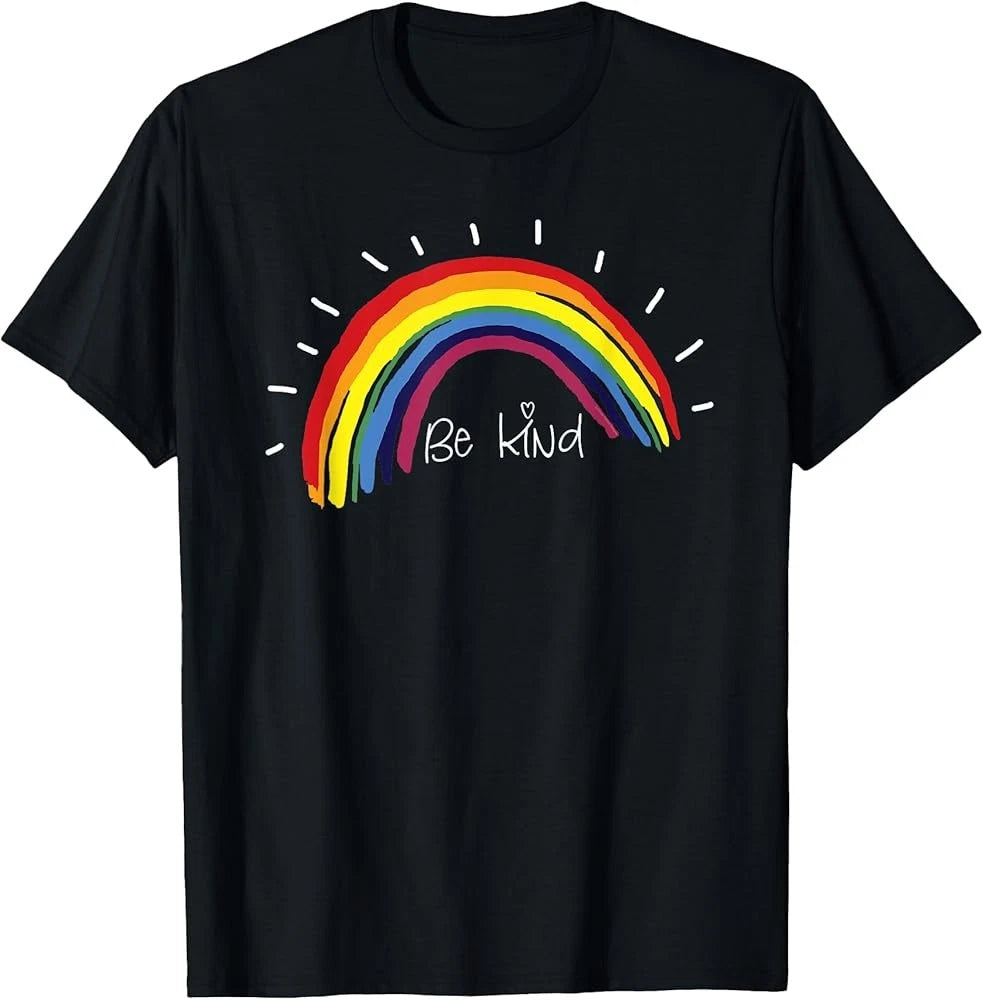 Kindness Rainbow Positive Message - Be Kind T-Shirt