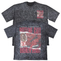Evil Service Hotline Call Unisex Mens Carbon Grey 240gsm Acid Wash T-Shirt Gift