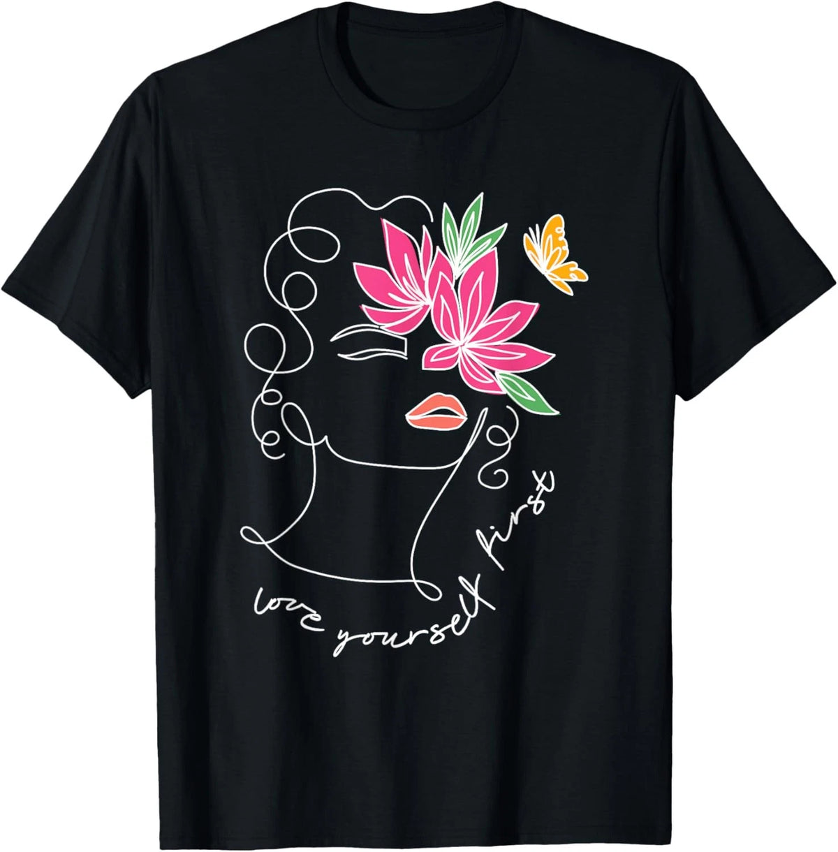 Self Care Self Love Yourself First Mental Health Matters T-Shirt