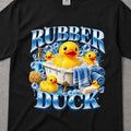 Rubber Duck Bubble Bath T-Shirt Funny Bathroom Humor Novelty Yellow Ducks