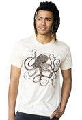 Octopus Japanese Art Calligraphy T Shirt Anime Manga Japan Tokyo Mens Womens Tee