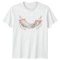 Preppy Coastal Hammock Womens T-Shirt Preppy Aesthetic Coastal Birthday Gift