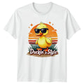 Duckin In Style T-Shirt Cute Ducks Animals Birthday Gift For Him And Her