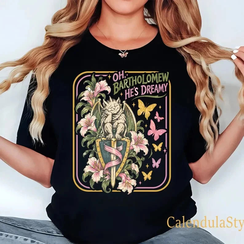 The Knight And The Moth, Bartholomew  T-Shirt, Aisling Cathedral Shirt