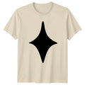 Abstract Elegant Star Sparkle Design T-Shirt Minimalist Art Abstract