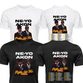Ne Yo Akon T-Shirt Nights Like Tour Inspired Concert Unisex Adults kids Tee Tops
