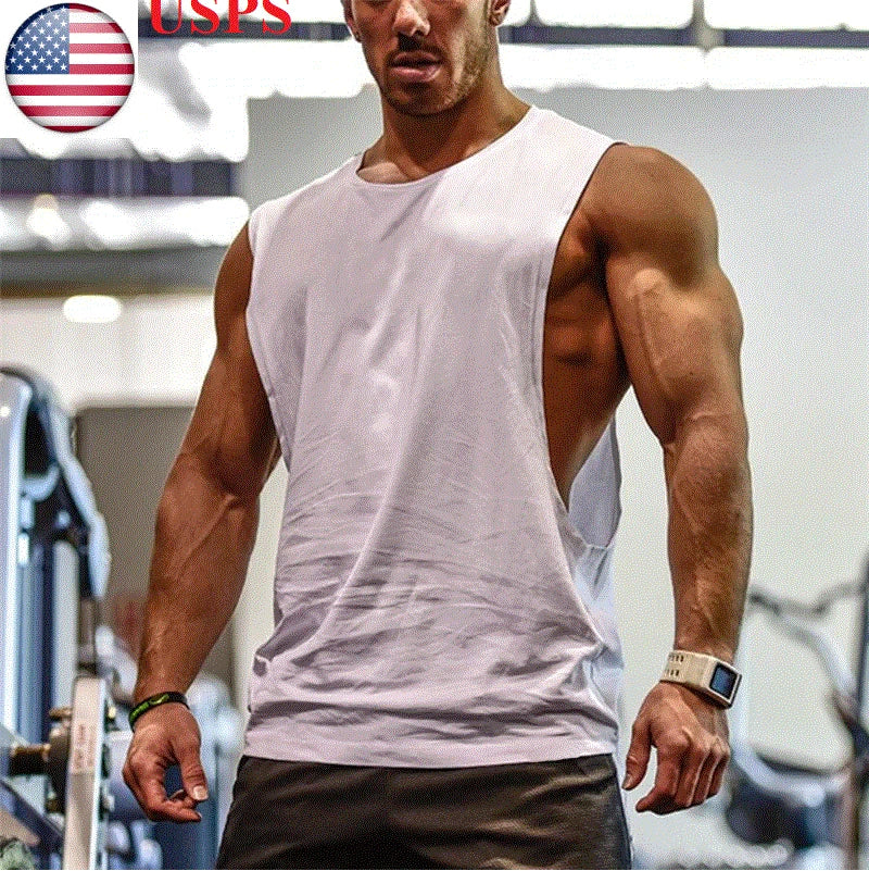 Gym Stringer - Men's Tank Top for Bodybuilding and Fitness - Stringer Sports Image 1 of 4