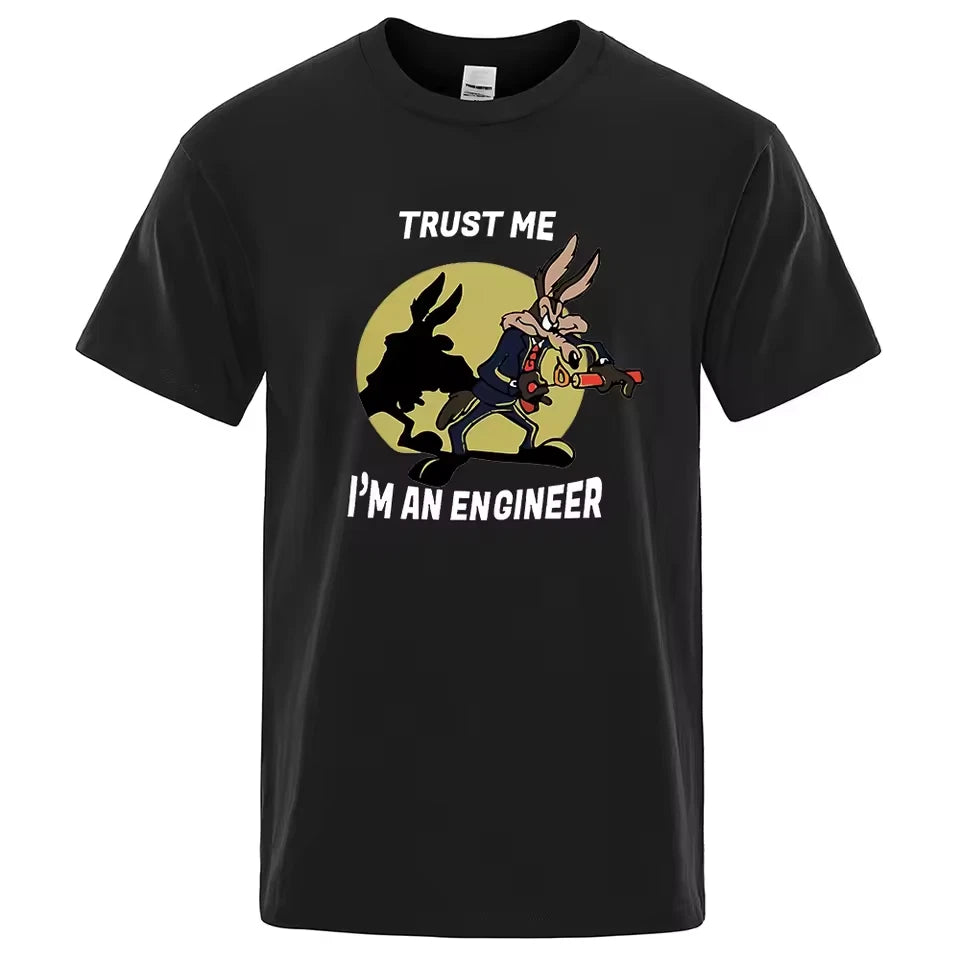 Trust Me, I'm an Engineer T-Shirt, Funny Engineering Quote T-Shirt Unisex S-5XL