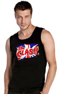 The Clash Punk Rules Rock Fun Music BLACK Sleeveless T-Shirt Tank Top -2088_SW