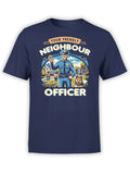FANTUCCI Police T-Shirt Collection | Your Friendly Neighbour Officer T- | Unisex
