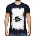 Massachusetts Flag State Grunge Mens T-Shirt Massachusettsan Shirt Gift