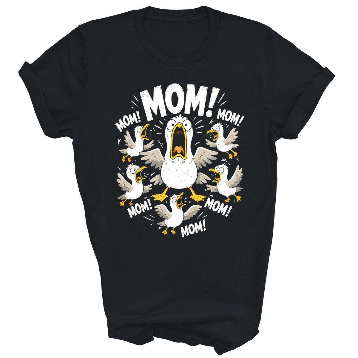 Funny Mom Life Humor Mothers Day Seagull Shirt