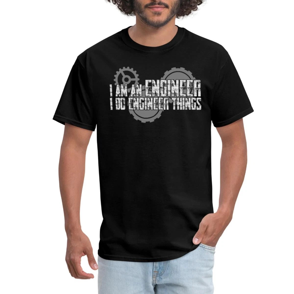 I Am An Engineer I Do Engineer Things Men's T-Shirt
