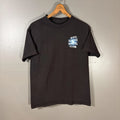 Anti Social Social Club Shirt Mens Medium Black Cotton Lightning Graphic Tee