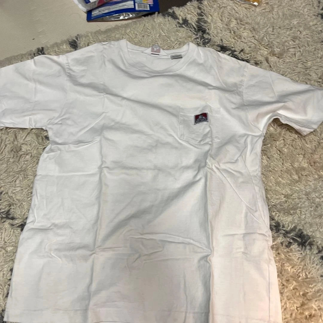 Best Davis White T-Shirt Pocket Simple Design Japan