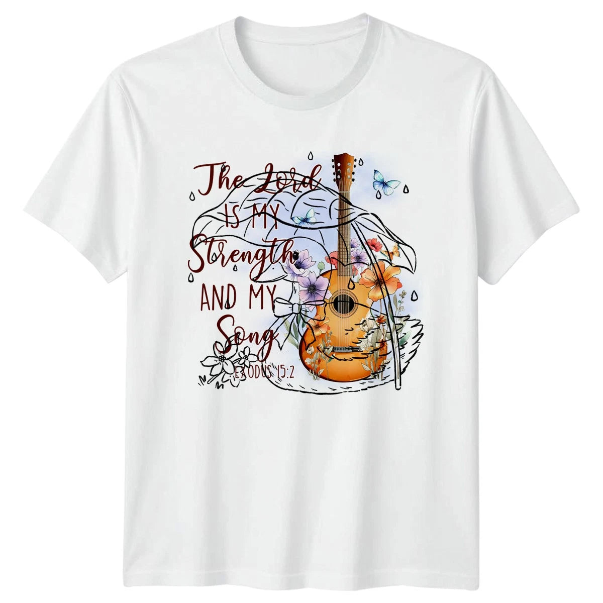 Cute Duck Hiding From The T-Shirt Duck Rainy Day Animals Birthday Gift