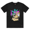 Cannabis High Ride Vibes T-Shirt – Artsy 420 Chill Tee | Limited Edition Size L