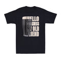 Hello Darkness My Old Friend Stout Beer Funny Dark Beer Vintage Men's T-Shirt