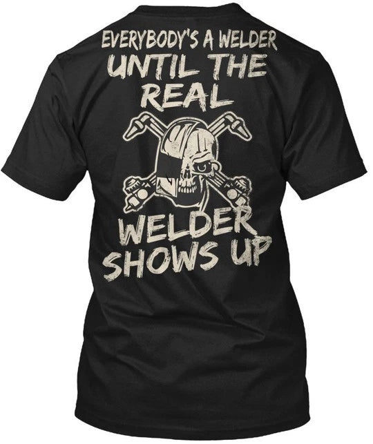 Real Welder T-Shirt Made in the USA Size S to 5XL