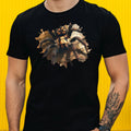 Mens Tarantula Motif Cotton T-Shirt Size XS to 5XL