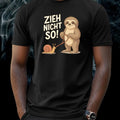 Mens Funny T-Shirt - Don't Pull On Motif Cotton Size XS to 5XL